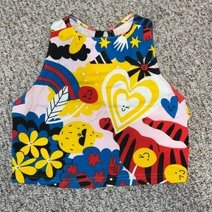 Adidas crop top